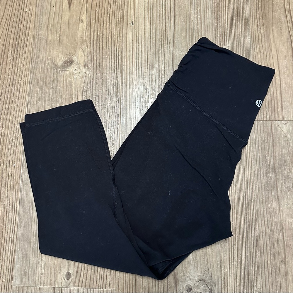 Lululemon align crop ruched waist